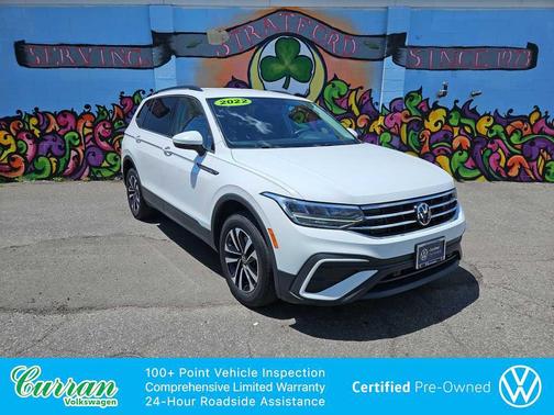 Pure White 2022 Volkswagen Tiguan 2.0T S 4MOTION