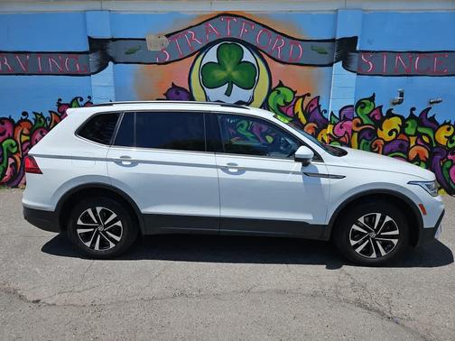 Pure White 2022 Volkswagen Tiguan 2.0T S 4MOTION