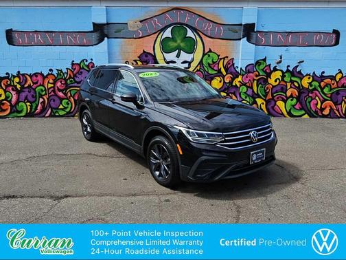 Deep Black Pearl 2023 Volkswagen Tiguan 2.0T SE 4MOTION