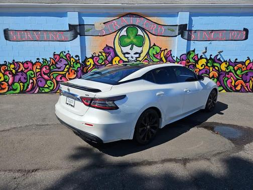 Pearl White Tricoat 2020 Nissan Maxima 3.5 SR