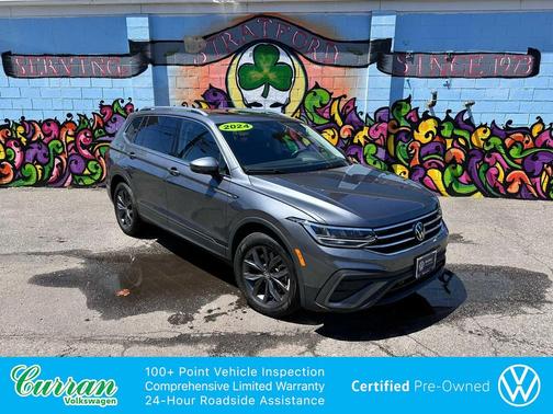 Platinum Gray Metallic 2024 Volkswagen Tiguan 2.0T SE 4MOTION