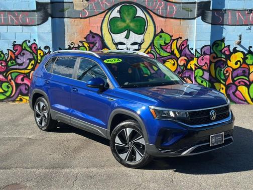 Dusk Blue Metallic 2024 Volkswagen Taos 1.5T SE