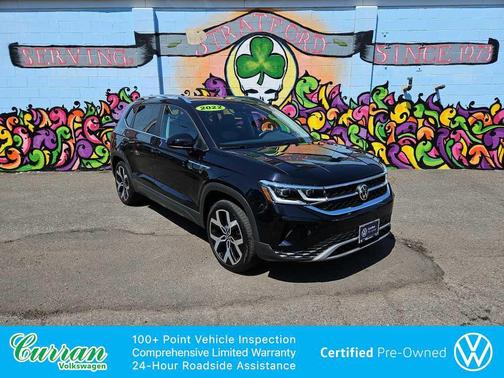 Deep Black Pearl 2022 Volkswagen Taos 1.5T SEL
