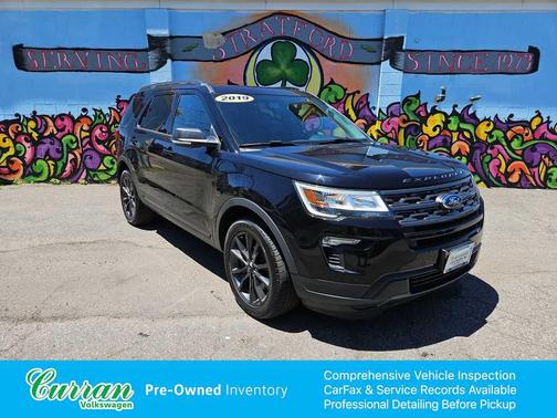 Agate Black Metallic 2019 Ford Explorer XLT