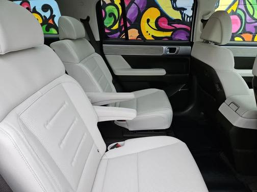 Serenity White 2024 Hyundai SANTA FE Calligraphy