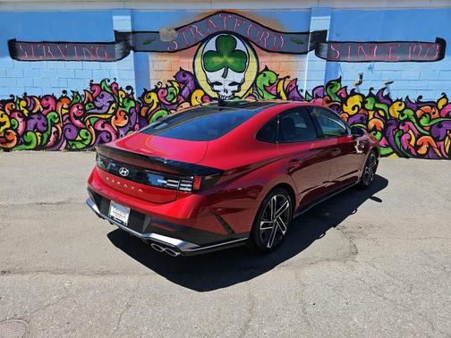 Ultimate red 2025 Hyundai SONATA N Line