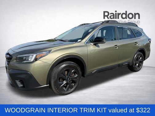 Autumn Green Metallic 2021 Subaru Outback Onyx Edition XT