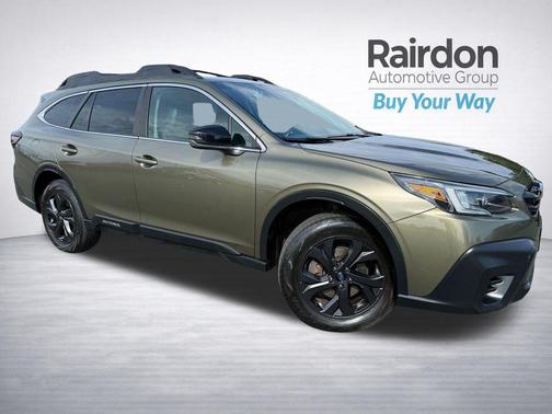 Autumn Green Metallic 2021 Subaru Outback Onyx Edition XT