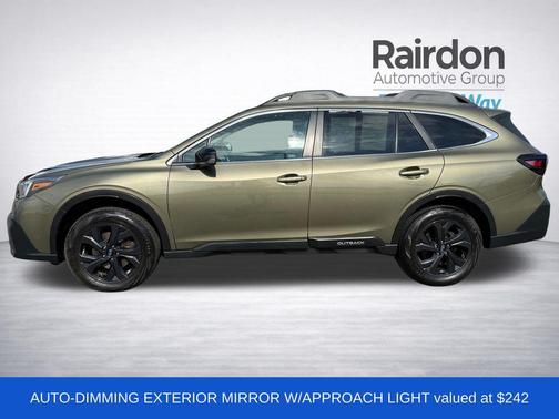 Autumn Green Metallic 2021 Subaru Outback Onyx Edition XT