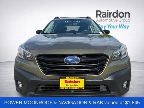Autumn Green Metallic 2021 Subaru Outback Onyx Edition XT