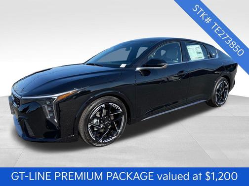 Aurora Black Pearl 2026 Kia K4 GT-LINE