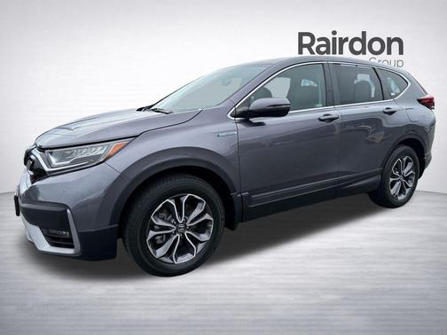 Modern Steel Metallic 2022 Honda CR-V Hybrid EX-L