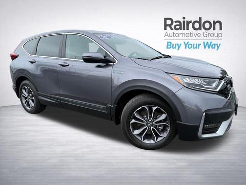 Modern Steel Metallic 2022 Honda CR-V Hybrid EX-L
