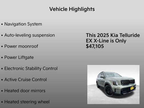 2025 Kia Telluride EX X-Line