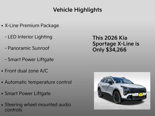 2026 Kia Sportage X-Line