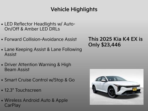 2025 Kia K4 EX