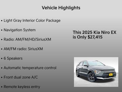 2025 Kia Niro EX