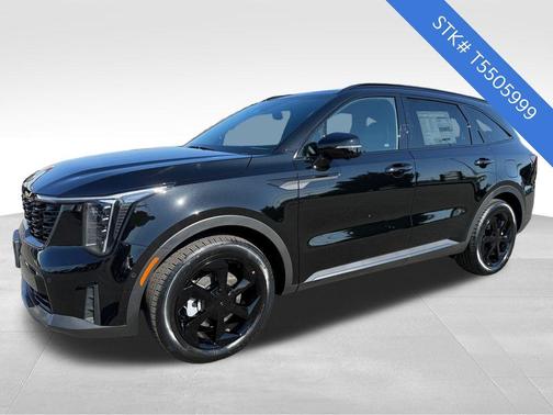 Aurora Black Pearl 2026 Kia Sorento Hybrid X-LINE SX PRESTIGE