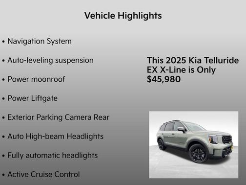 2025 Kia Telluride EX X-Line