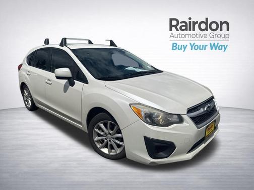 Satin White Pearl 2013 Subaru Impreza 2.0i Premium