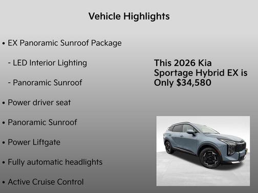 2026 Kia Sportage Hybrid EX