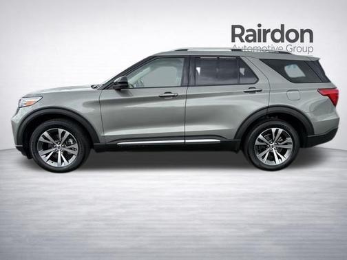 Silver Spruce Metallic 2020 Ford Explorer Platinum