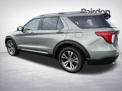 Silver Spruce Metallic 2020 Ford Explorer Platinum