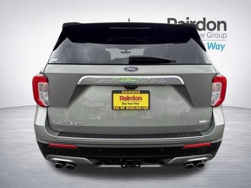 Silver Spruce Metallic 2020 Ford Explorer Platinum