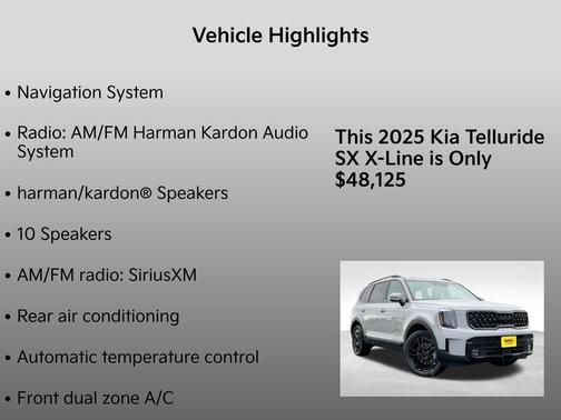 2025 Kia Telluride SX X-Line