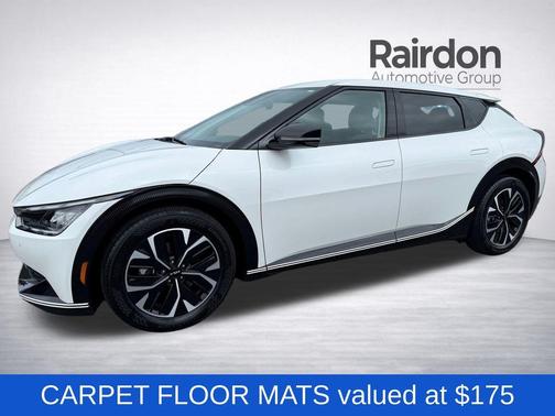 Snow White Pearl 2024 Kia EV6 Wind