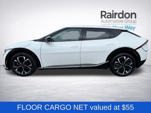 Snow White Pearl 2024 Kia EV6 Wind
