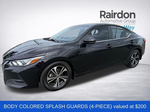 Black 2020 Nissan Sentra SV
