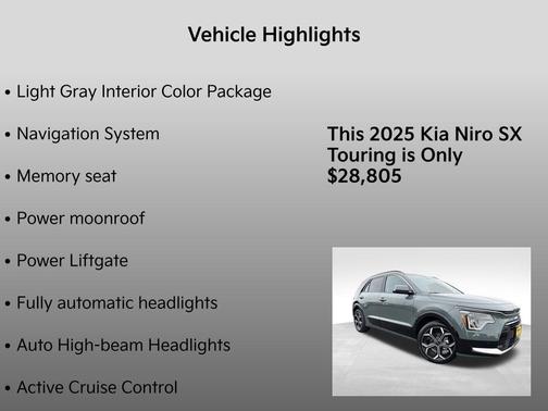2025 Kia Niro SX Touring