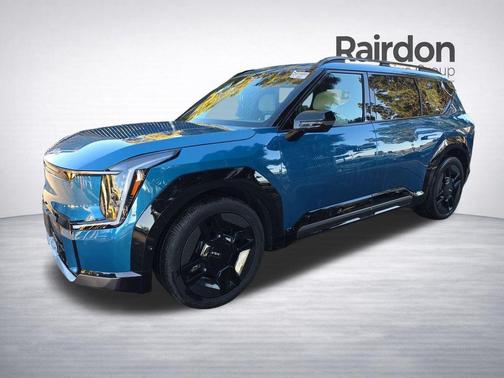 Ocean Blue 2024 Kia EV9 GT-Line