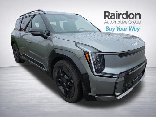 Pebble Gray 2024 Kia EV9 GT-Line