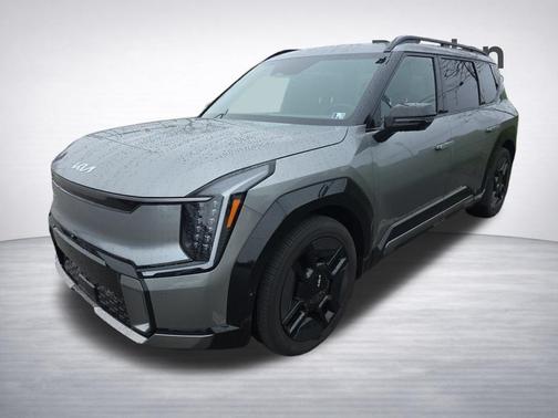 Pebble Gray 2024 Kia EV9 GT-Line
