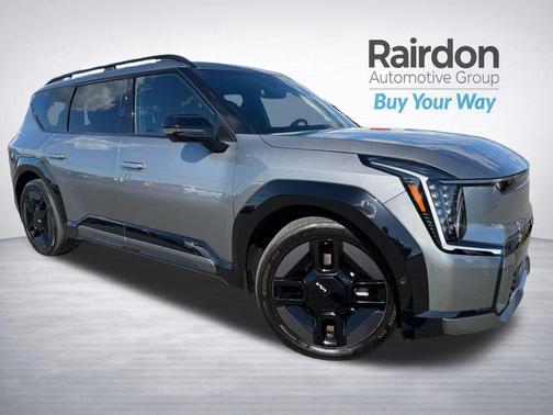 Pebble Gray 2024 Kia EV9 GT-Line