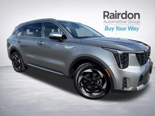 Steel Gray 2025 Kia Sorento Plug-In Hybrid EX