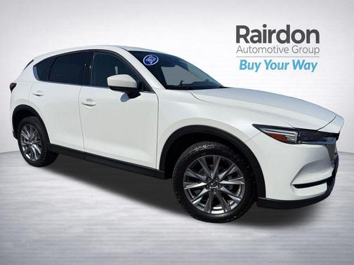 Snowflake White Pearl 2021 Mazda CX-5 Grand Touring