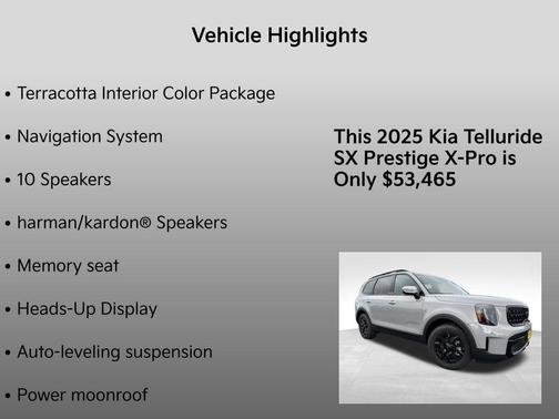 2025 Kia Telluride SX-Prestige X-Pro
