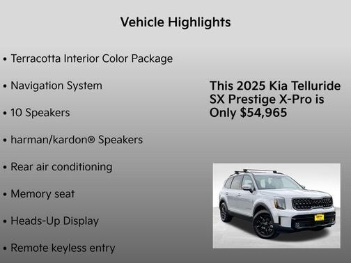 2025 Kia Telluride SX-Prestige X-Pro
