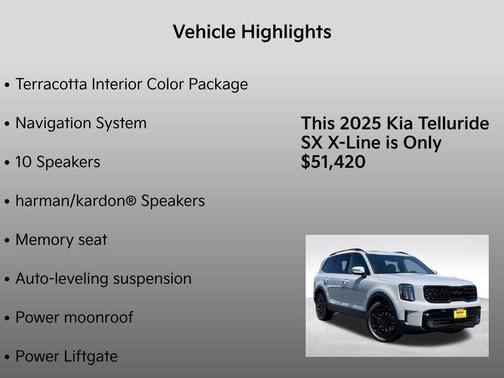 2025 Kia Telluride SX X-Line