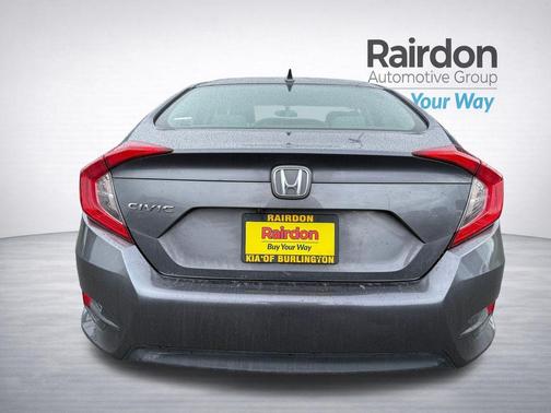 Modern Steel Metallic 2017 Honda Civic EX