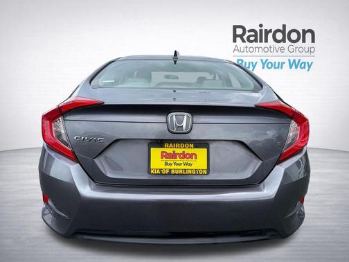 Modern Steel Metallic 2017 Honda Civic EX