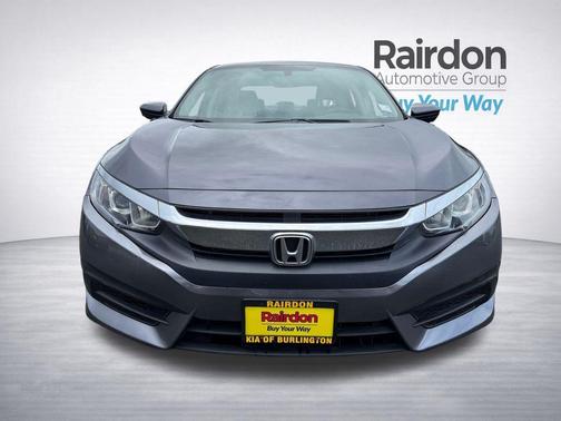 Modern Steel Metallic 2017 Honda Civic EX