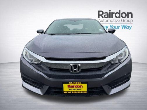 Modern Steel Metallic 2017 Honda Civic EX
