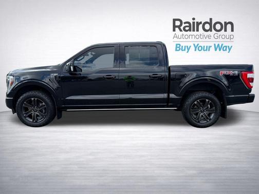 Agate Black Metallic 2021 Ford F-150 Lariat