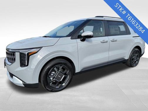 Ceramic Silver 2026 Kia Carnival Hybrid EX