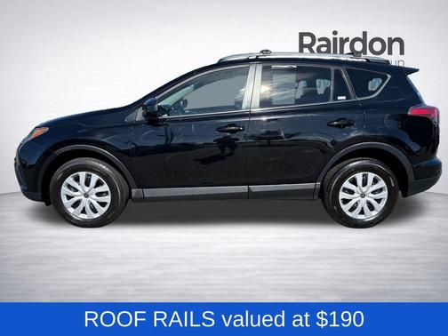 Black 2018 Toyota RAV4 LE
