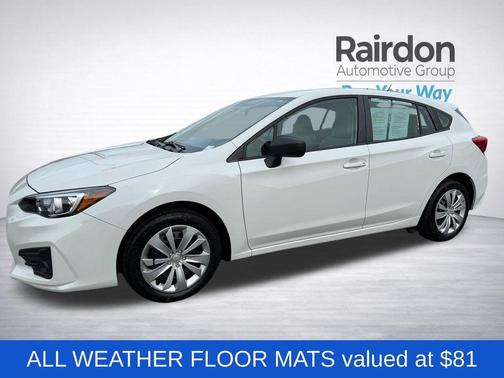 Crystal White Silica 2018 Subaru Impreza 2.0i